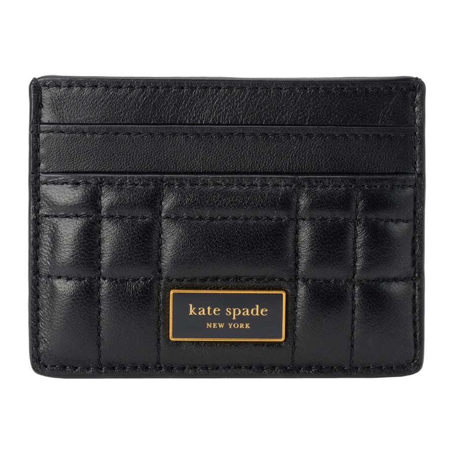 並行輸入 ケイトスペード カードケース kate spade エブリン K8933 001レディース ブラック 黒 | kate spade NEW YORK