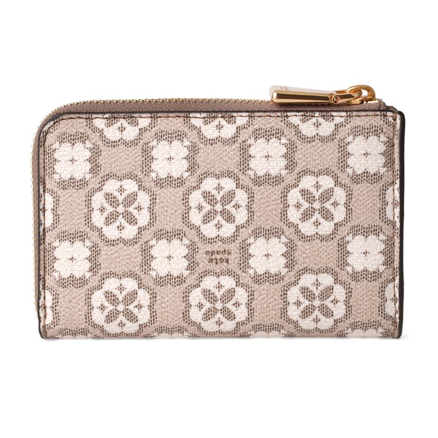 並行輸入 ケイトスペード カードケース kate spade スペードフラワーモノグラム K8942 252レディース ベージュ | kate spade NEW YORK | 01