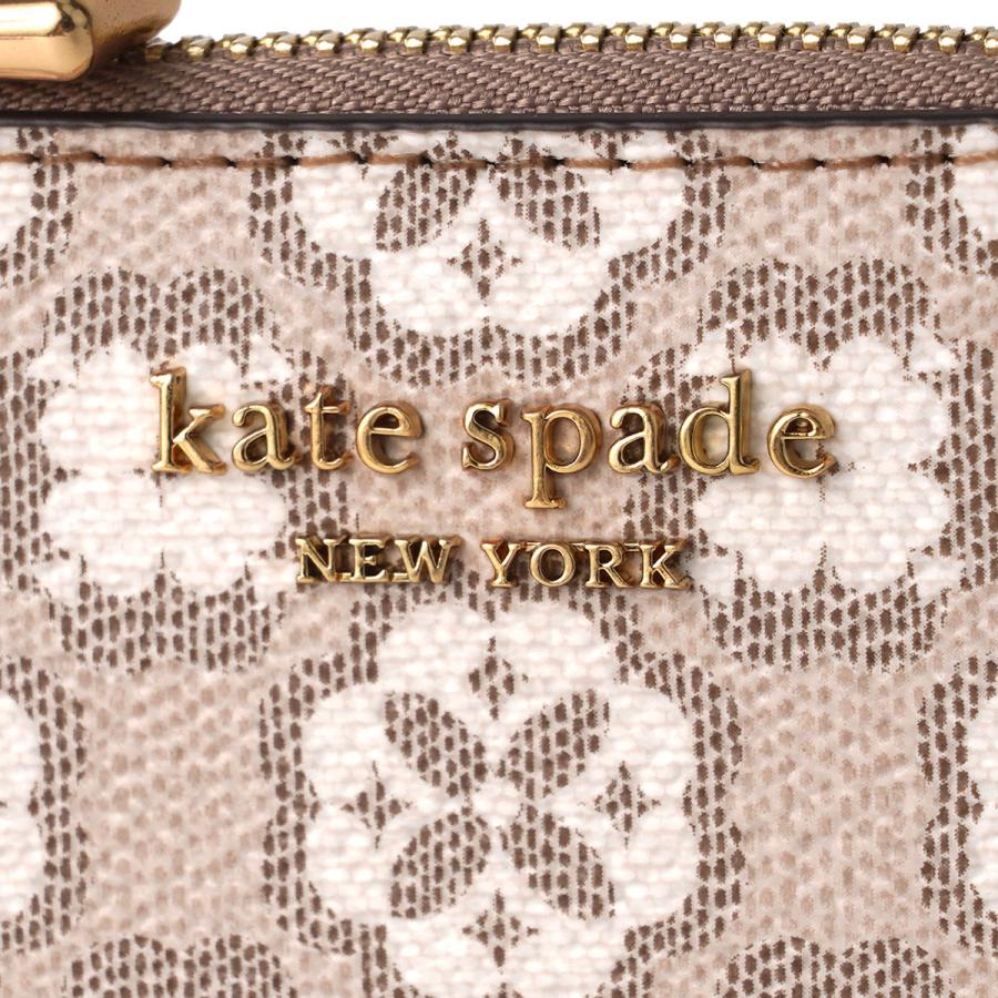 並行輸入 ケイトスペード カードケース kate spade スペードフラワーモノグラム K8942 252レディース ベージュ | kate spade NEW YORK | 07