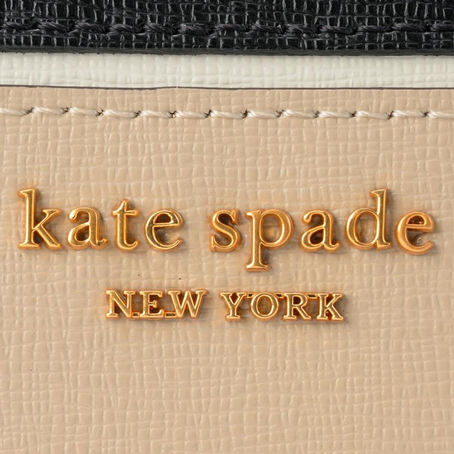 並行輸入 ケイトスペード 長財布(ラウンドファスナー) kate spade モーガン K8955 200レディース ベージュ ブラック | kate spade NEW YORK | 05