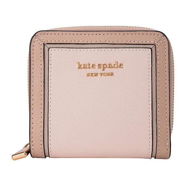並行輸入 ケイトスペード 2つ折り財布 kate spade モーガン K8960 650レディース ピンクベージュ | kate spade NEW YORK