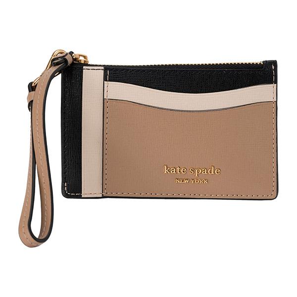 並行輸入 ケイトスペード カードケース kate spade モーガン K8966 250レディース ブラウン系 茶 ブラック 黒 | kate spade NEW YORK