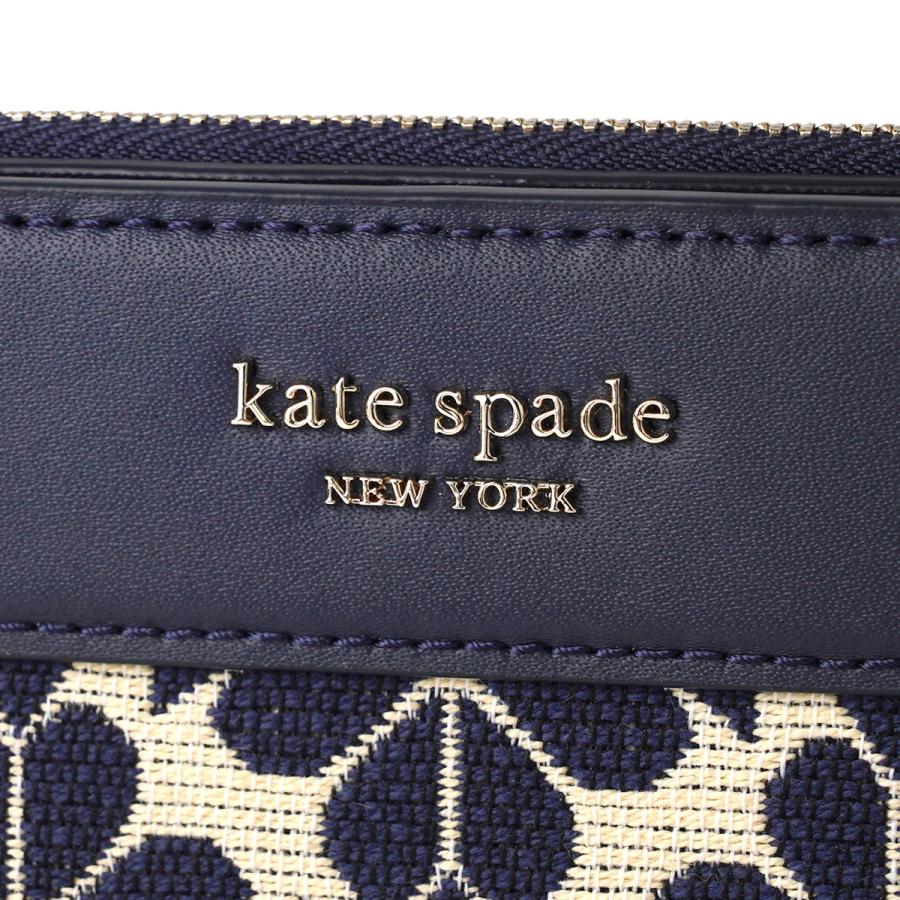 『最大5000円OFFクーポン』ケイトスペード 長財布 kate spade スペードフラワー ジャガード KB201 403