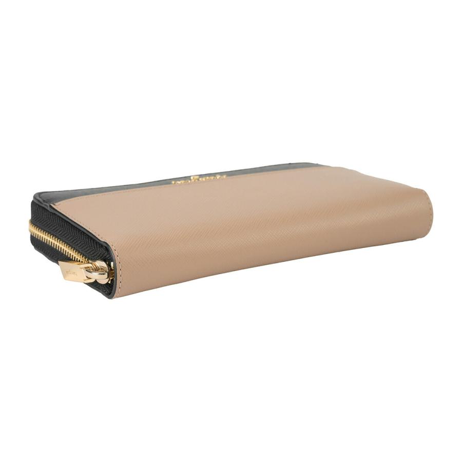 並行輸入 ケイトスペード 長財布(ラウンドファスナー) kate spade マディソン KC509 200レディース ベージュ ブラック 黒 | kate spade NEW YORK | 02