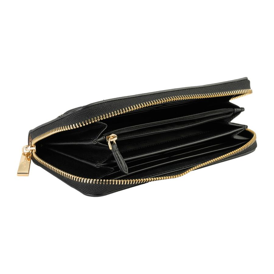 並行輸入 ケイトスペード 長財布(ラウンドファスナー) kate spade マディソン KC509 200レディース ベージュ ブラック 黒 | kate spade NEW YORK | 03