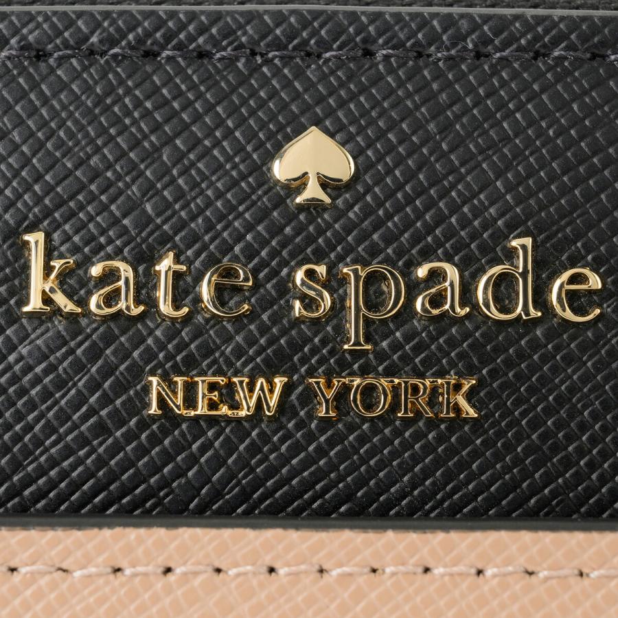 並行輸入 ケイトスペード 長財布(ラウンドファスナー) kate spade マディソン KC509 200レディース ベージュ ブラック 黒 | kate spade NEW YORK | 05