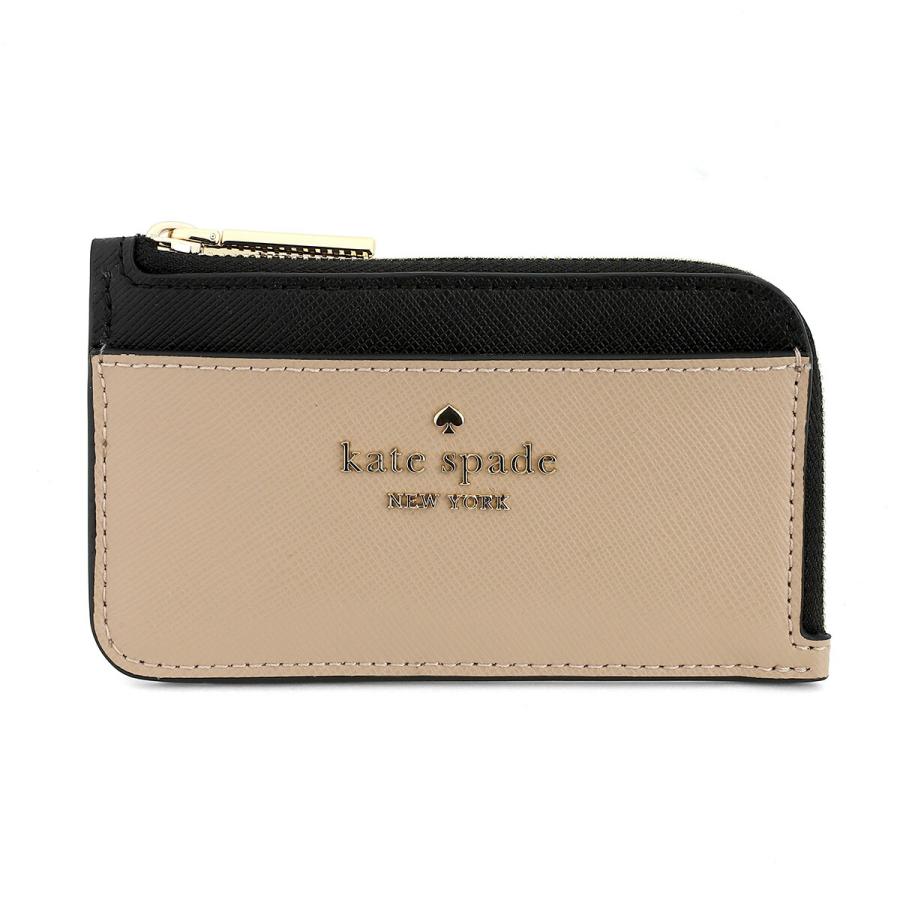 並行輸入 ケイトスペード カードケース kate spade マディソン KC518 200レディース ピンクベージュ ブラック 黒 | kate spade NEW YORK