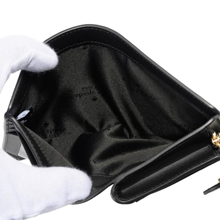 並行輸入 ケイトスペード 2つ折り財布 kate spade マディソン KC580 001 BLK レディース ブラック 黒 | kate spade NEW YORK | 05