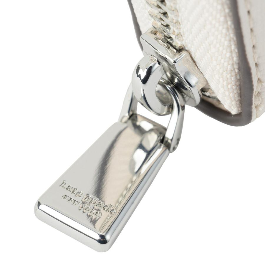 並行輸入 ケイトスペード 長財布(ラウンドファスナー) kate spade モーガン KD191 100レディース ホワイト 白 | kate spade NEW YORK | 06