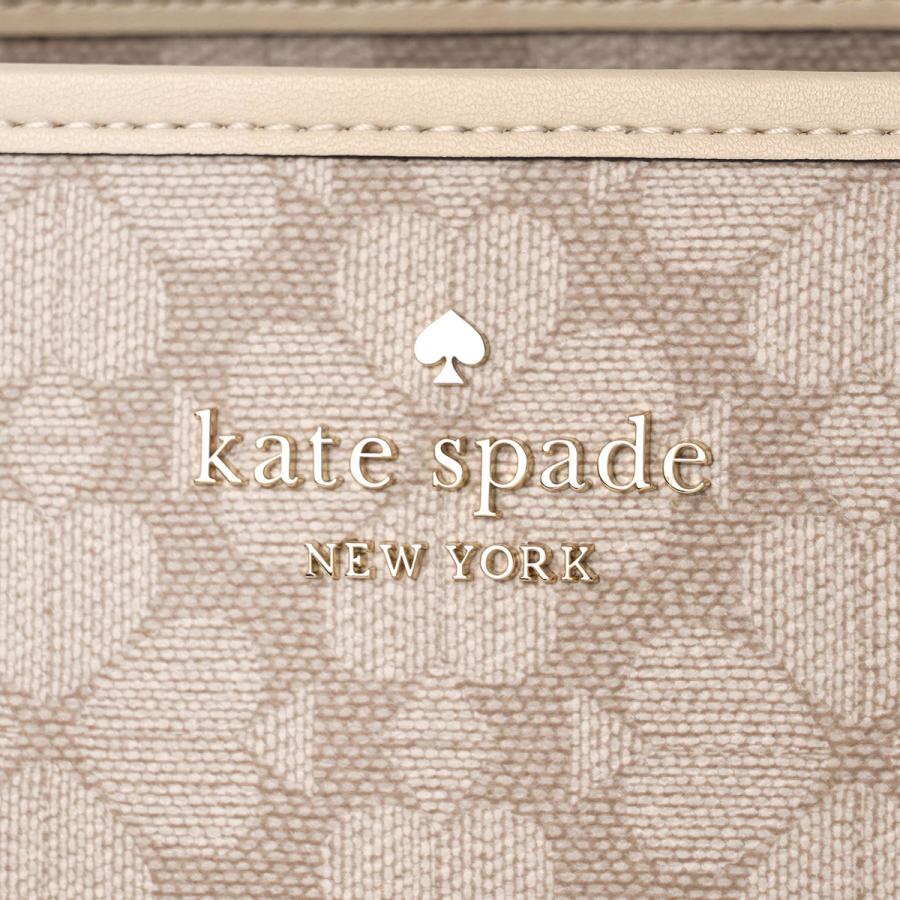 ケイトスペード  トートバッグ ベージュ  Kate Spade 丸編みロープハンドル kate spade NEW YORK（ケイト・スペード ニューヨーク） 並行輸入