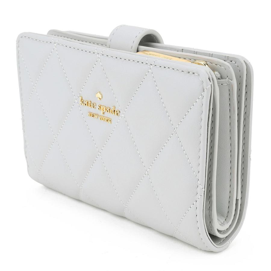 並行輸入 ケイトスペード 2つ折り財布 kate spade キャリー KG424 020レディース グレー | kate spade NEW YORK | 03