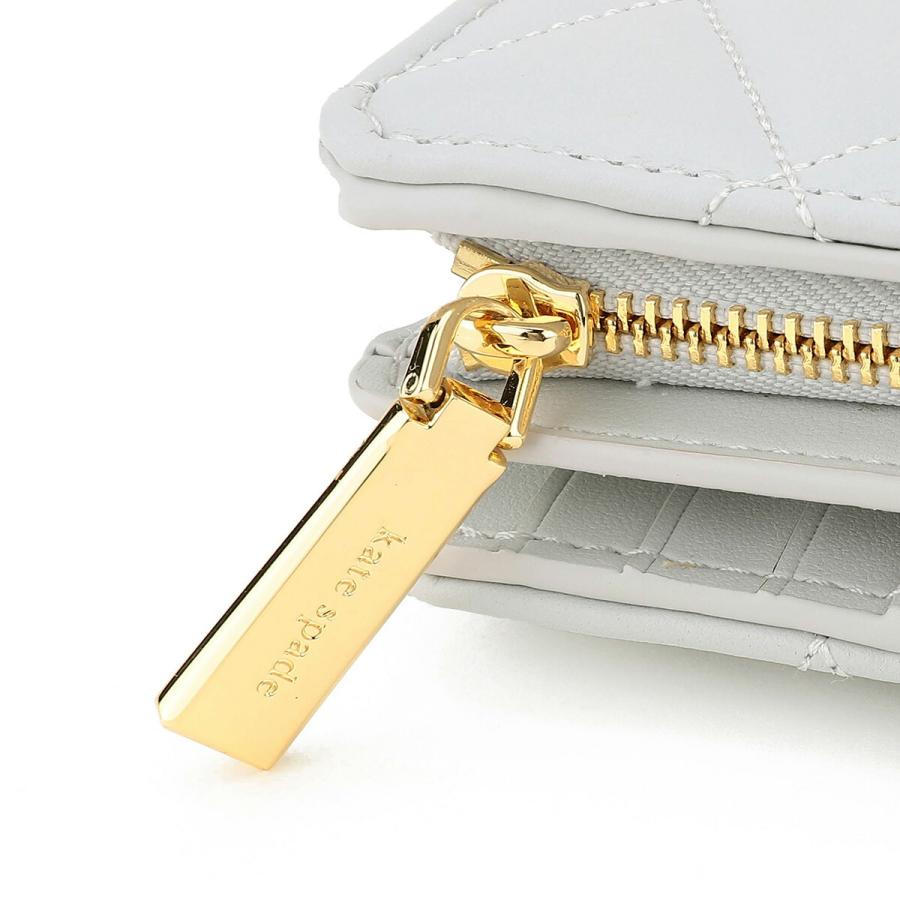 並行輸入 ケイトスペード 2つ折り財布 kate spade キャリー KG424 020レディース グレー | kate spade NEW YORK | 07