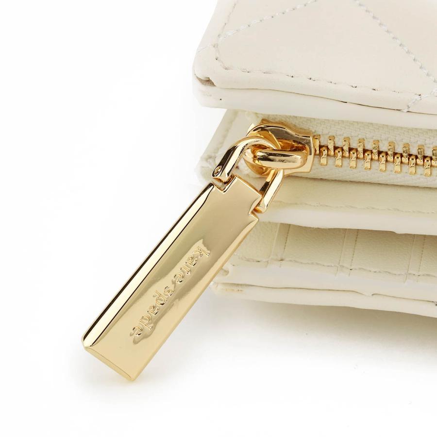 並行輸入 ケイトスペード 2つ折り財布 kate spade キャリー KG424 101レディース アイボリー | kate spade NEW YORK | 07