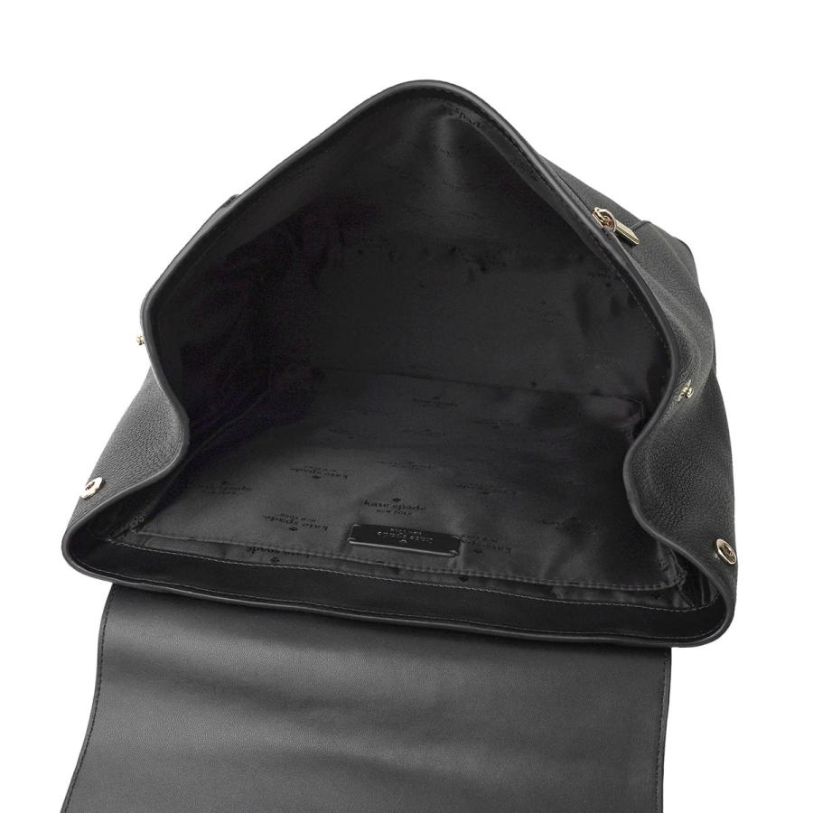 Kate Spade レナ ペブルドレザー ラージフラップバックパック