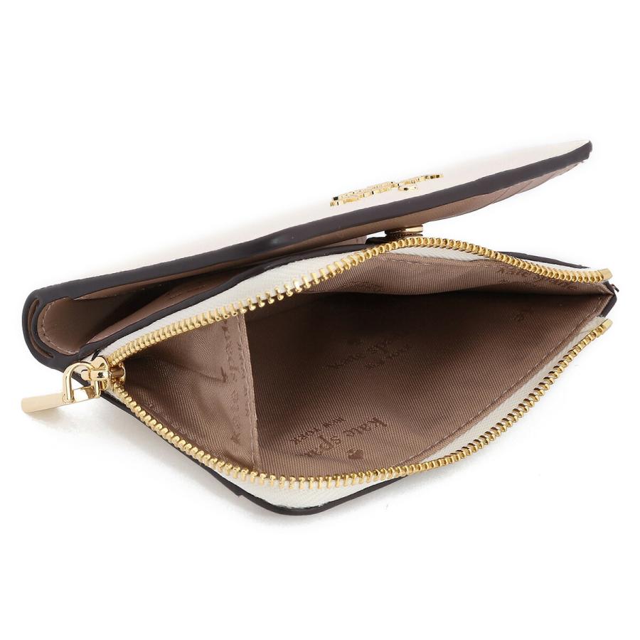 並行輸入 ケイトスペード 2つ折り財布 kate spade マディソン KH615 100 レディース ホワイト 白 | kate spade NEW YORK | 06