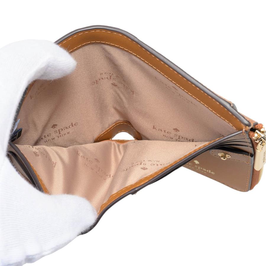 並行輸入 ケイトスペード 2つ折り財布 kate spade マディソン KH615 200レディース ブラウン 茶 | kate spade NEW YORK | 05