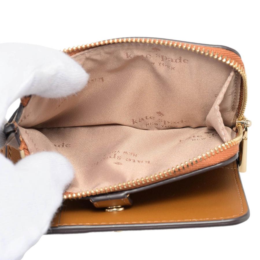 並行輸入 ケイトスペード 2つ折り財布 kate spade マディソン KH615 200レディース ブラウン 茶 | kate spade NEW YORK | 06