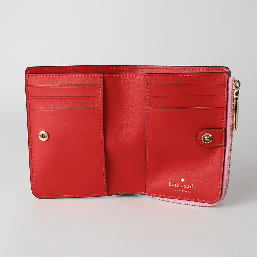 並行輸入 ケイトスペード 2つ折り財布 kate spade マディソン KH615 651レディース ピンク | kate spade NEW YORK | 04