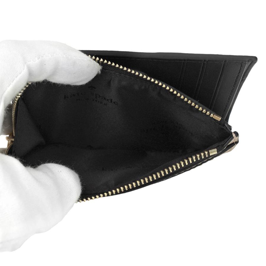 並行輸入 ケイトスペード 2つ折り財布 kate spade マディソン KH616 200レディース ベージュ ブラック 黒 | kate spade NEW YORK | 06