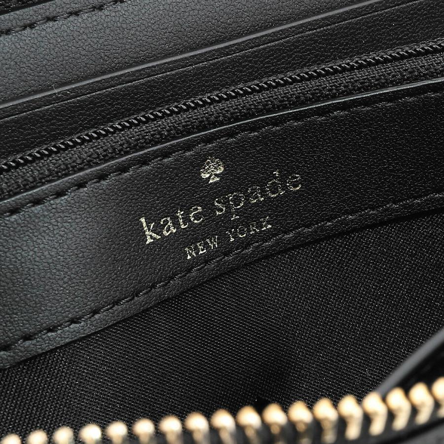 並行輸入 ケイトスペード 長財布(ラウンドファスナー) kate spade レナ KH786 001レディース ブラック 黒 | kate spade NEW YORK | 06