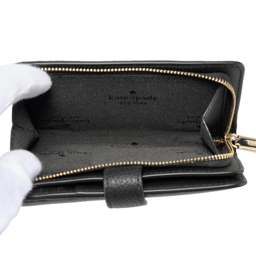 並行輸入 ケイトスペード 2つ折り財布 kate spade レナ KH787 001 BLKレディース ブラック 黒 | kate spade NEW YORK | 06