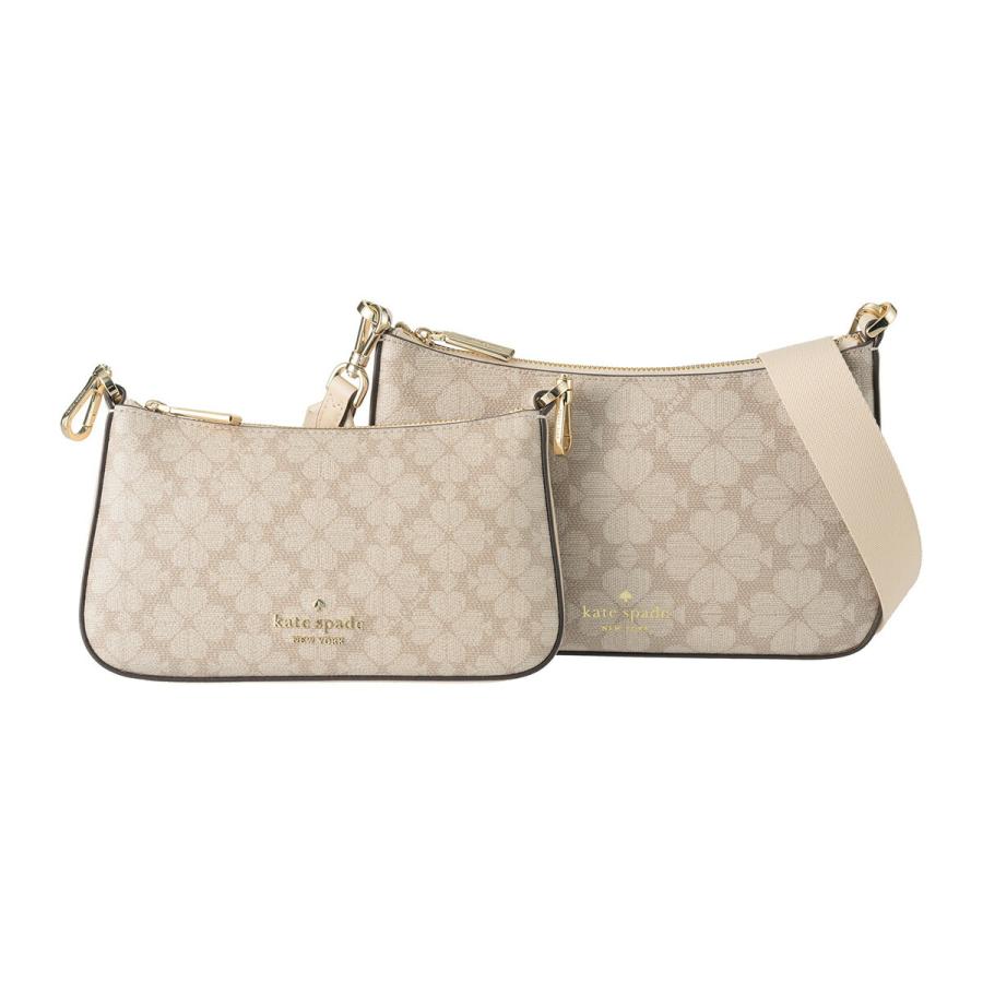 並行輸入 ケイトスペード ショルダーバッグ kate spade スペードフラワー KI372 250 レディース ベージュ系 | kate spade NEW YORK | 06