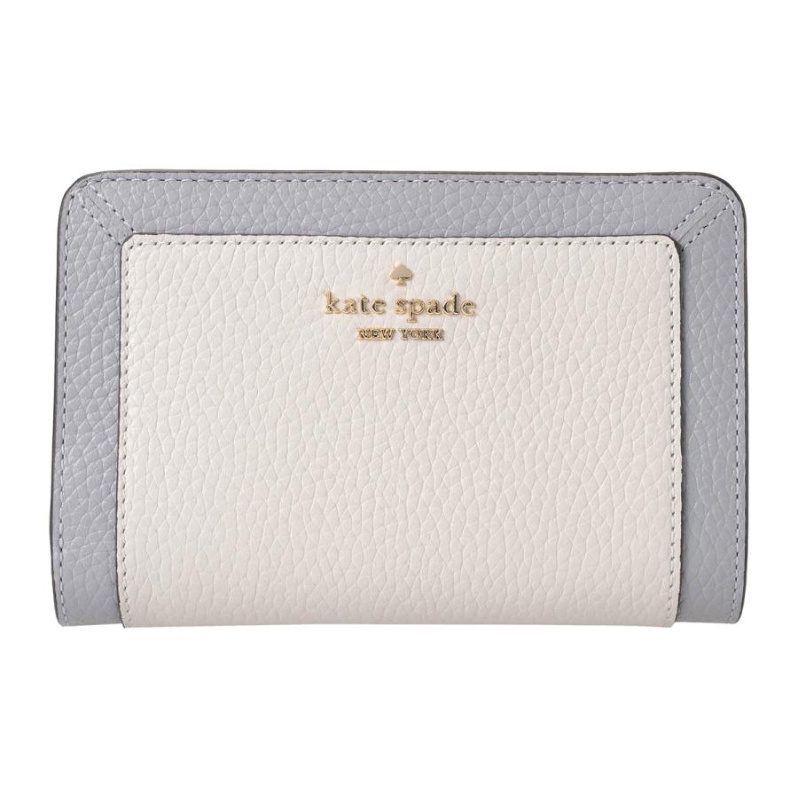 並行輸入 ケイトスペード 2つ折り財布 kate spade レナ KI834 020 X3Wレディース グレー ベージュ | kate spade NEW YORK