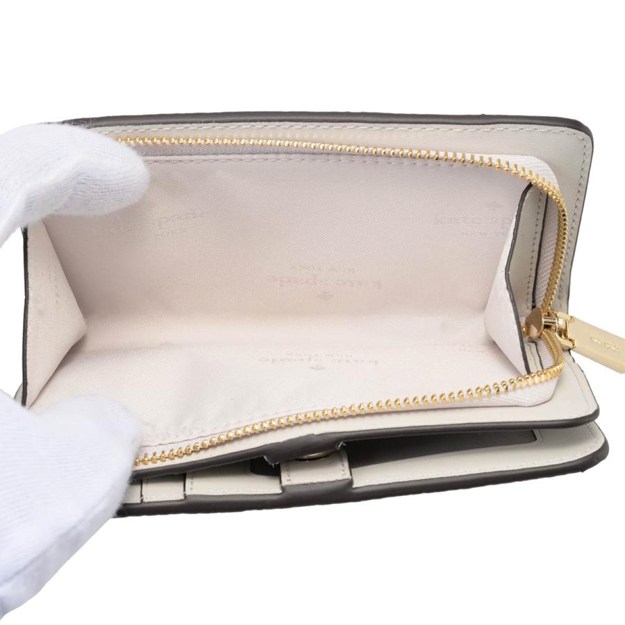 並行輸入 ケイトスペード 2つ折り財布 kate spade レナ KI834 020 X3Wレディース グレー ベージュ | kate spade NEW YORK | 06