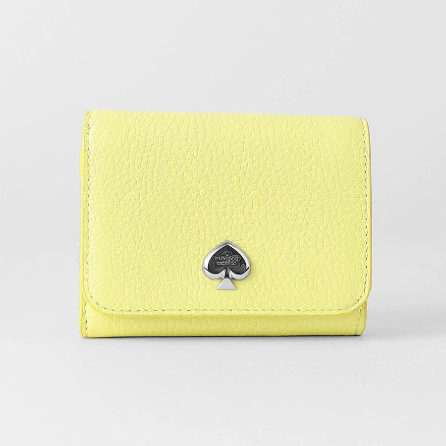 新品 ケイトスペード kate spade 2つ折り財布 スリム バイフォールド ウォレット イエローセサミ kate spade NEW YORK - 新品 ケイトスペード kate spade 2つ折り財布