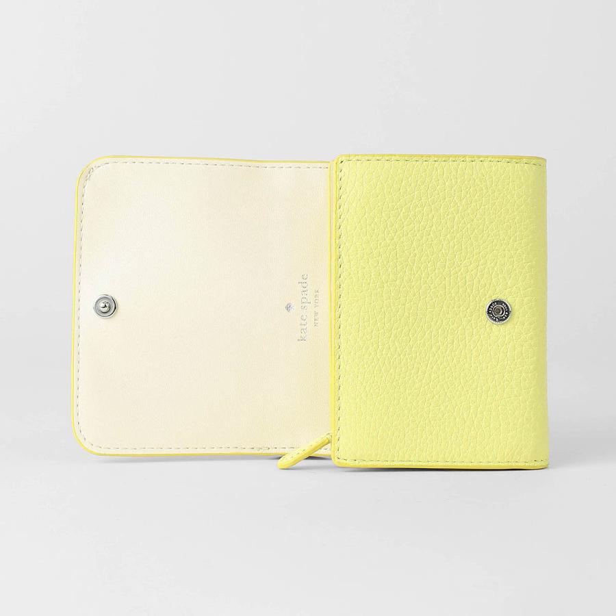 lemonページ kate spade 三つ折り財布 イエロー ケイトスペードニューヨーク kate spade new york 財布 （イエロー