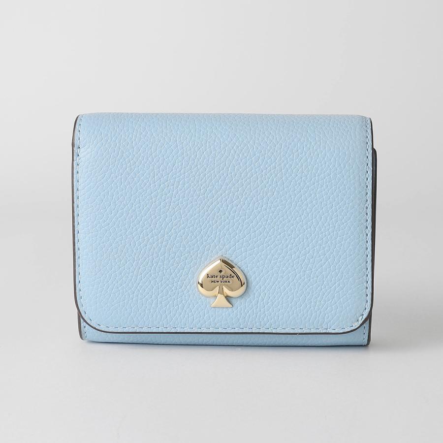 並行輸入 ケイトスペード 2つ折り財布 kate spade ケイラ KK056 404レディース ライトブルー 水色 | kate spade NEW YORK