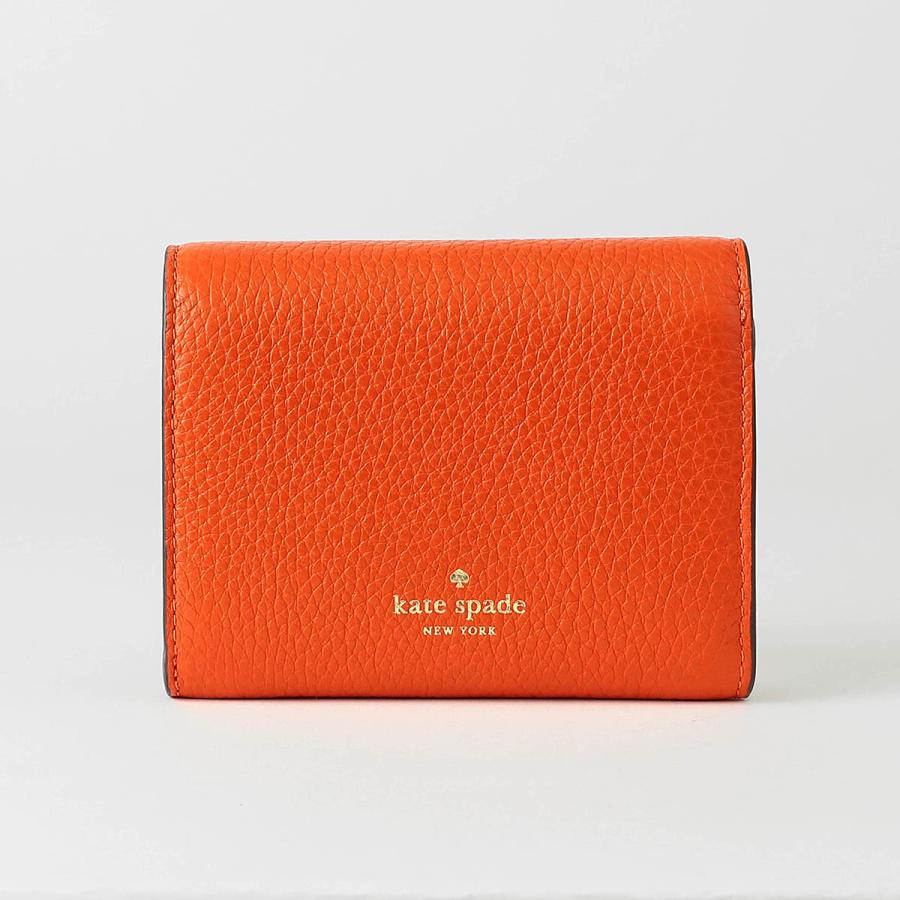 Kate Spade オレンジ 二つ折り財布 kate spade NEW YORK（ケイト・スペード ニューヨーク） 並行輸入