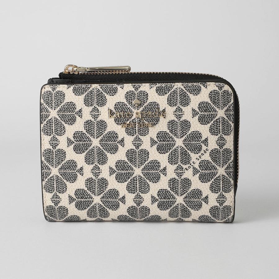 並行輸入 ケイトスペード 2つ折り財布 kate spade スペード フラワー KK894 001レディース ブラック 黒 | kate spade NEW YORK