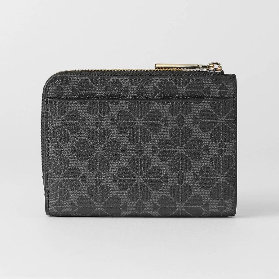 並行輸入 ケイトスペード 2つ折り財布 kate spade スペード フラワー KK894 002レディース ブラック 黒 | kate spade NEW YORK | 01