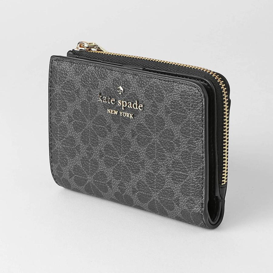 並行輸入 ケイトスペード 2つ折り財布 kate spade スペード フラワー KK894 002レディース ブラック 黒 | kate spade NEW YORK | 03