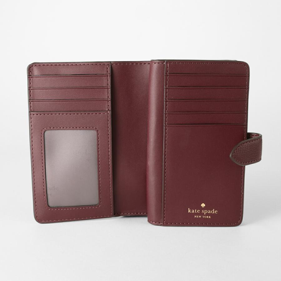 並行輸入 ケイトスペード 2つ折り財布 kate spade スペード フラワー KL899 600 レディース レッド 赤 | kate spade NEW YORK | 04