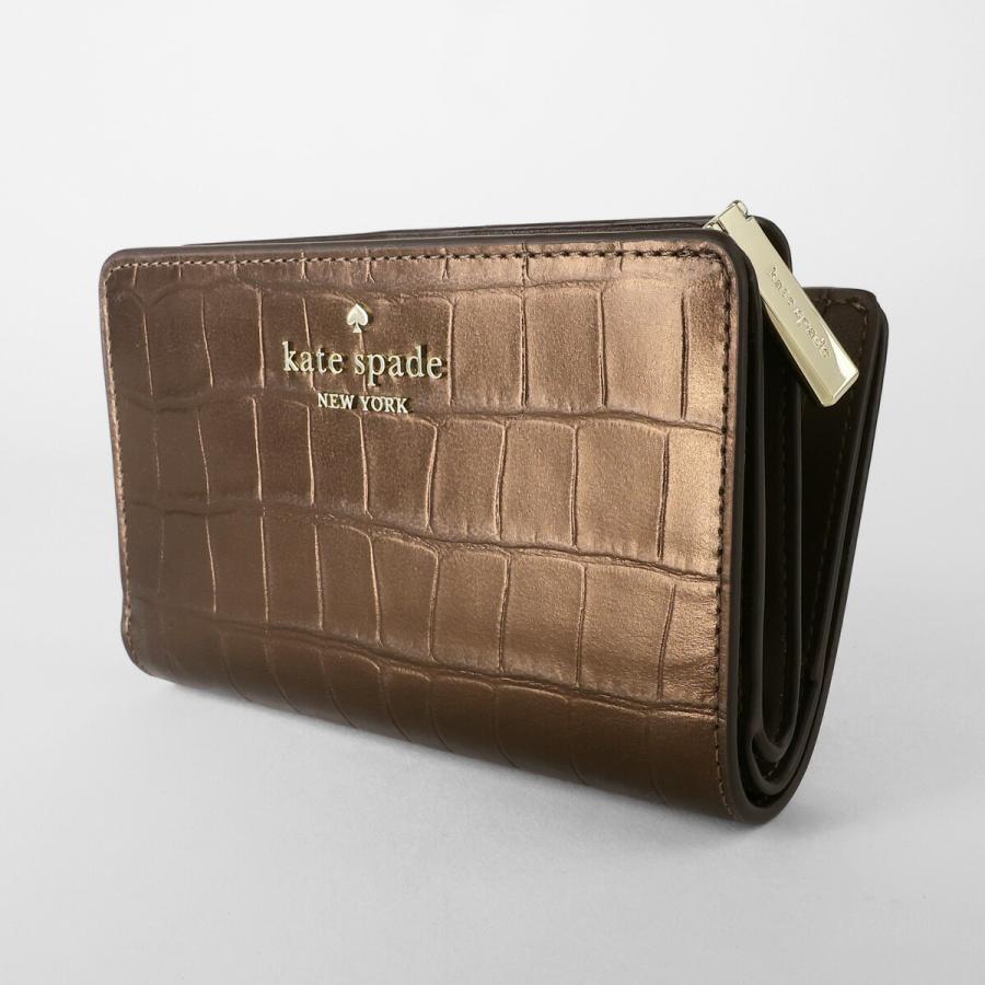 並行輸入 ケイトスペード 2つ折り財布 kate spade マディソン KN223 200 レディース メタリックブラウン | kate spade NEW YORK | 03