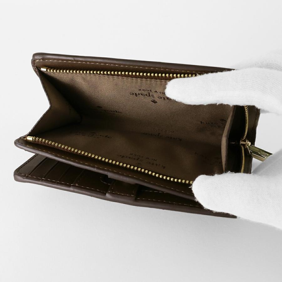 並行輸入 ケイトスペード 2つ折り財布 kate spade マディソン KN223 200 レディース メタリックブラウン | kate spade NEW YORK | 06
