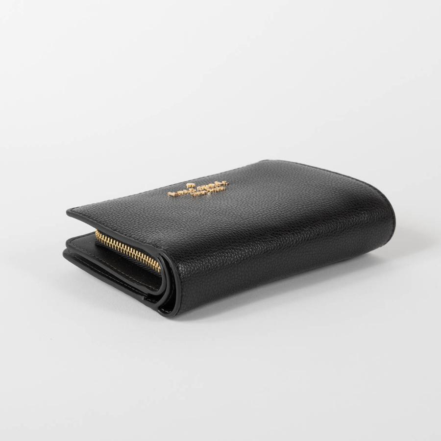 並行輸入 ケイトスペード 2つ折り財布 kate spade ペブルレザー KN751 001 レディース ブラック | kate spade NEW YORK | 02