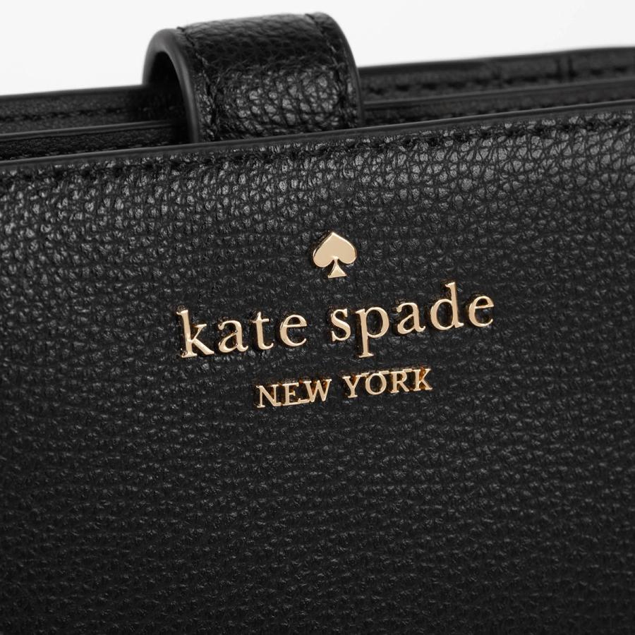並行輸入 ケイトスペード 2つ折り財布 kate spade ペブルレザー KN751 001 レディース ブラック | kate spade NEW YORK | 06