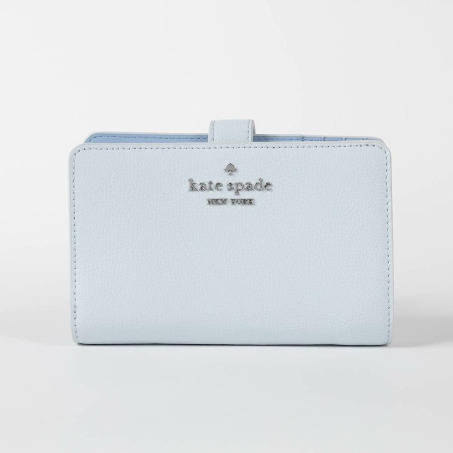 並行輸入 ケイトスペード 2つ折り財布 kate spade ペブルレザー KN751 403 レディース ブルー | kate spade NEW YORK