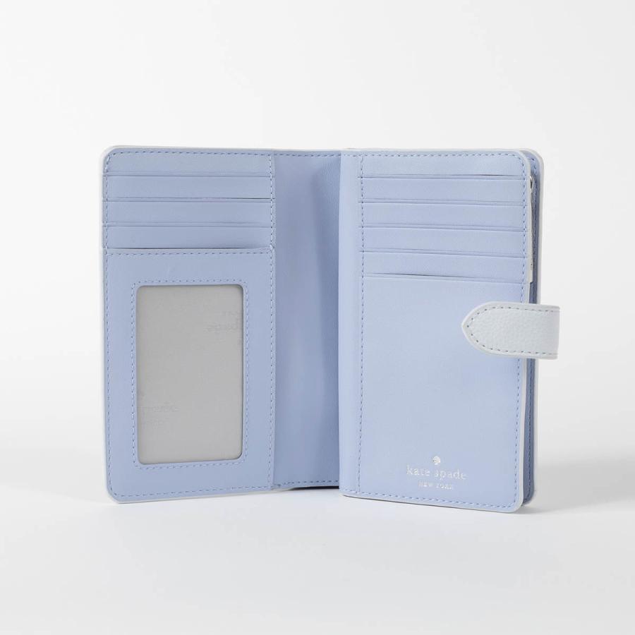 並行輸入 ケイトスペード 2つ折り財布 kate spade ペブルレザー KN751 403 レディース ブルー | kate spade NEW YORK | 03