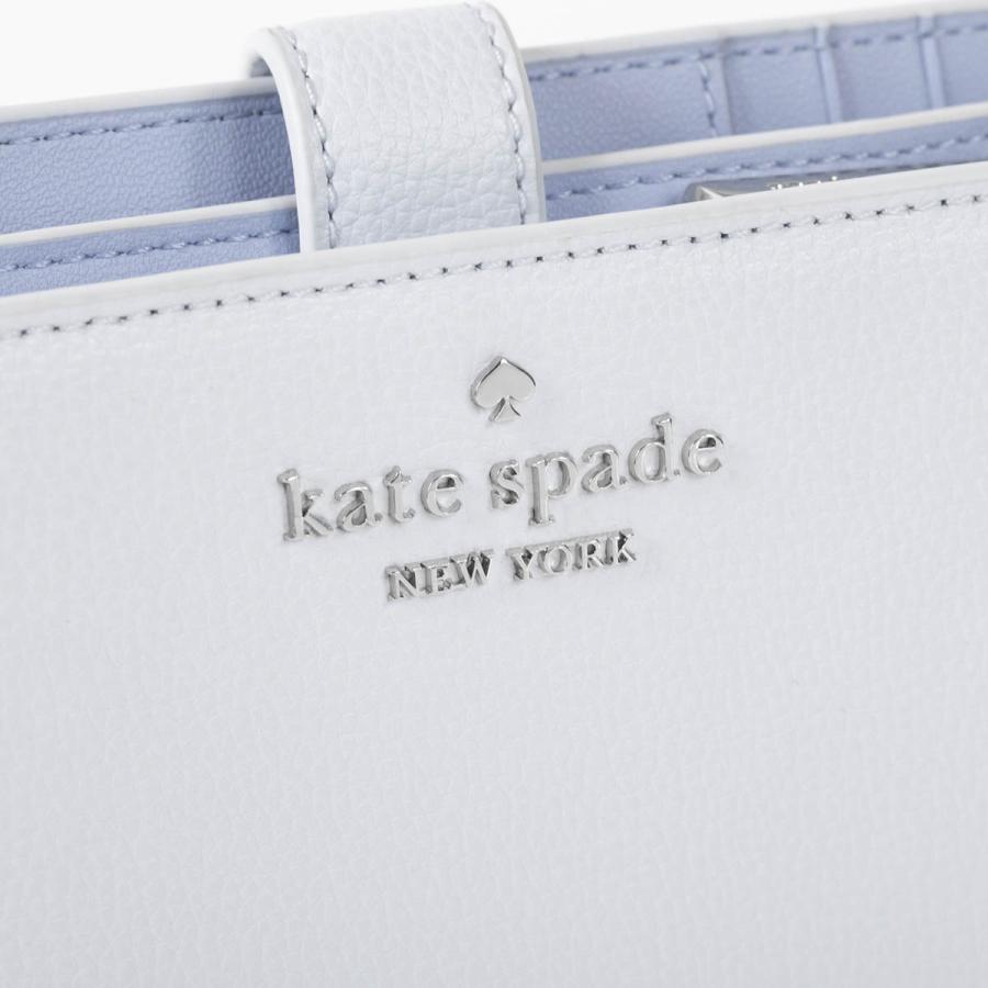 並行輸入 ケイトスペード 2つ折り財布 kate spade ペブルレザー KN751 403 レディース ブルー | kate spade NEW YORK | 06