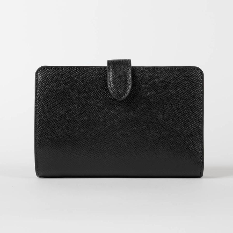 並行輸入 ケイトスペード 2つ折り財布 kate spade サフィアノレザー KN752 001 レディース ブラック | kate spade NEW YORK | 01