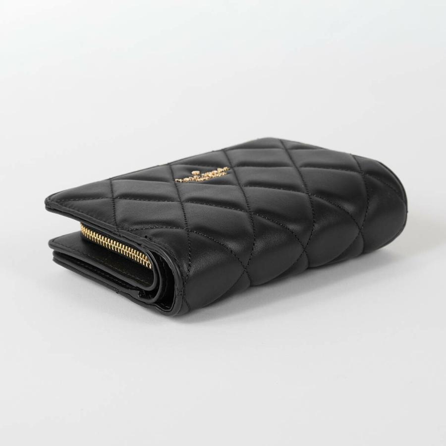 並行輸入 ケイトスペード 2つ折り財布 kate spade キルテッド KN755 001 レディース ブラック | kate spade NEW YORK | 02