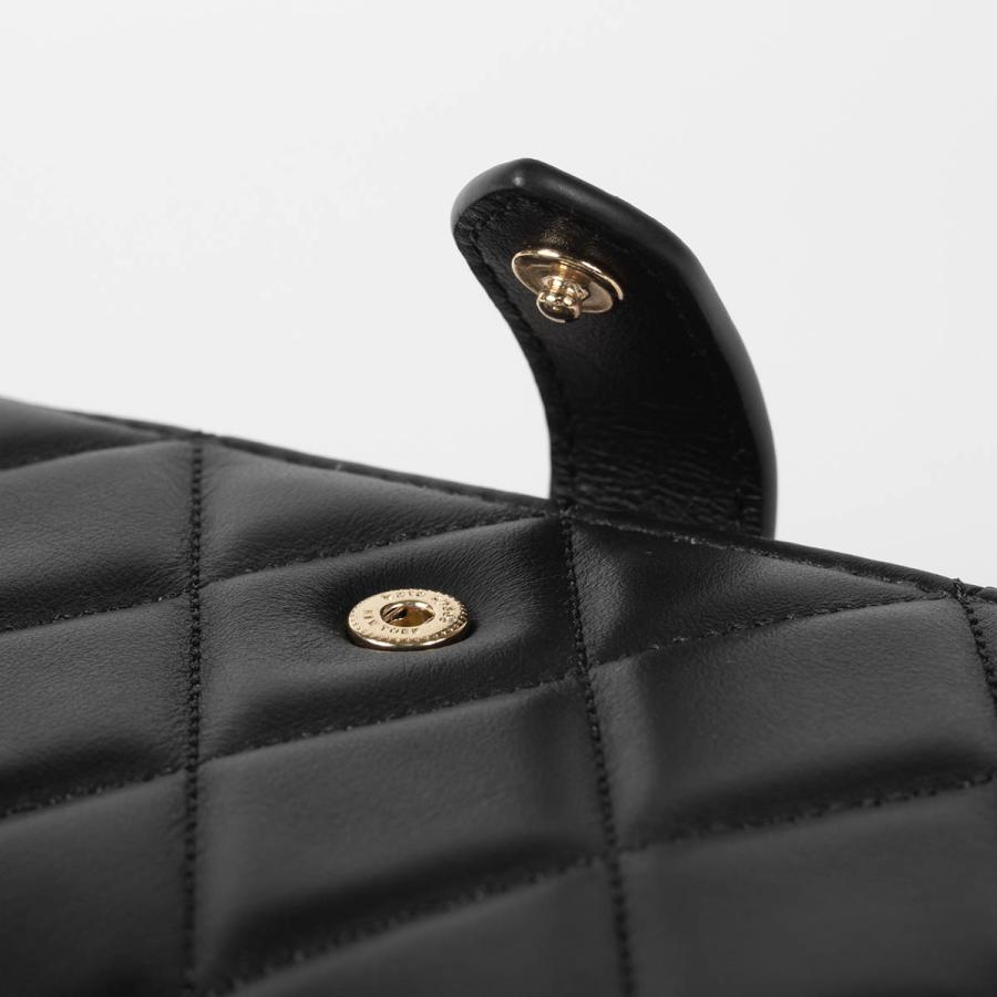 並行輸入 ケイトスペード 2つ折り財布 kate spade キルテッド KN755 001 レディース ブラック | kate spade NEW YORK | 08