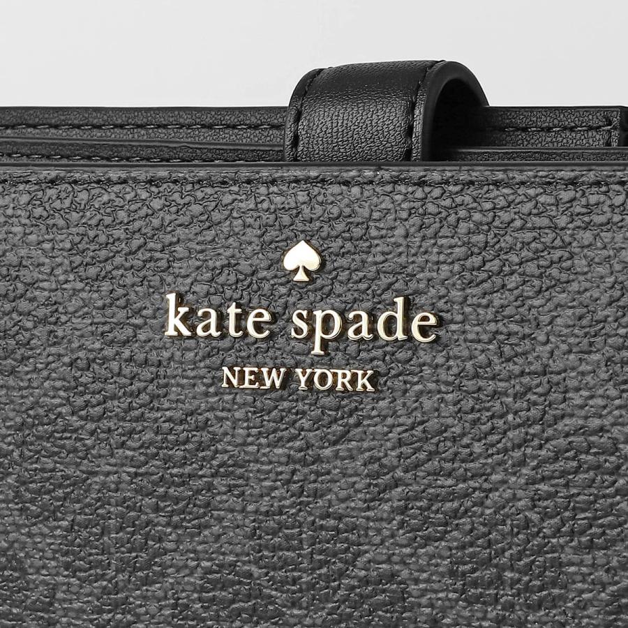 並行輸入 ケイトスペード 2つ折り財布 kate spade スペード フラワー KN756 001レディース ブラック 黒 | kate spade NEW YORK | 08