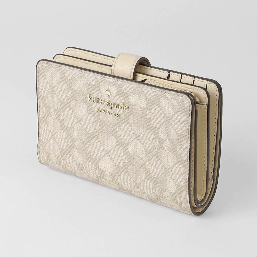 並行輸入 ケイトスペード 2つ折り財布 kate spade スペード フラワー KN756 250レディース ベージュ | kate spade NEW YORK | 03