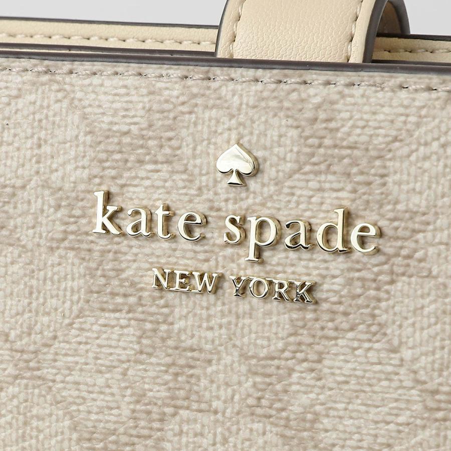 並行輸入 ケイトスペード 2つ折り財布 kate spade スペード フラワー KN756 250レディース ベージュ | kate spade NEW YORK | 08