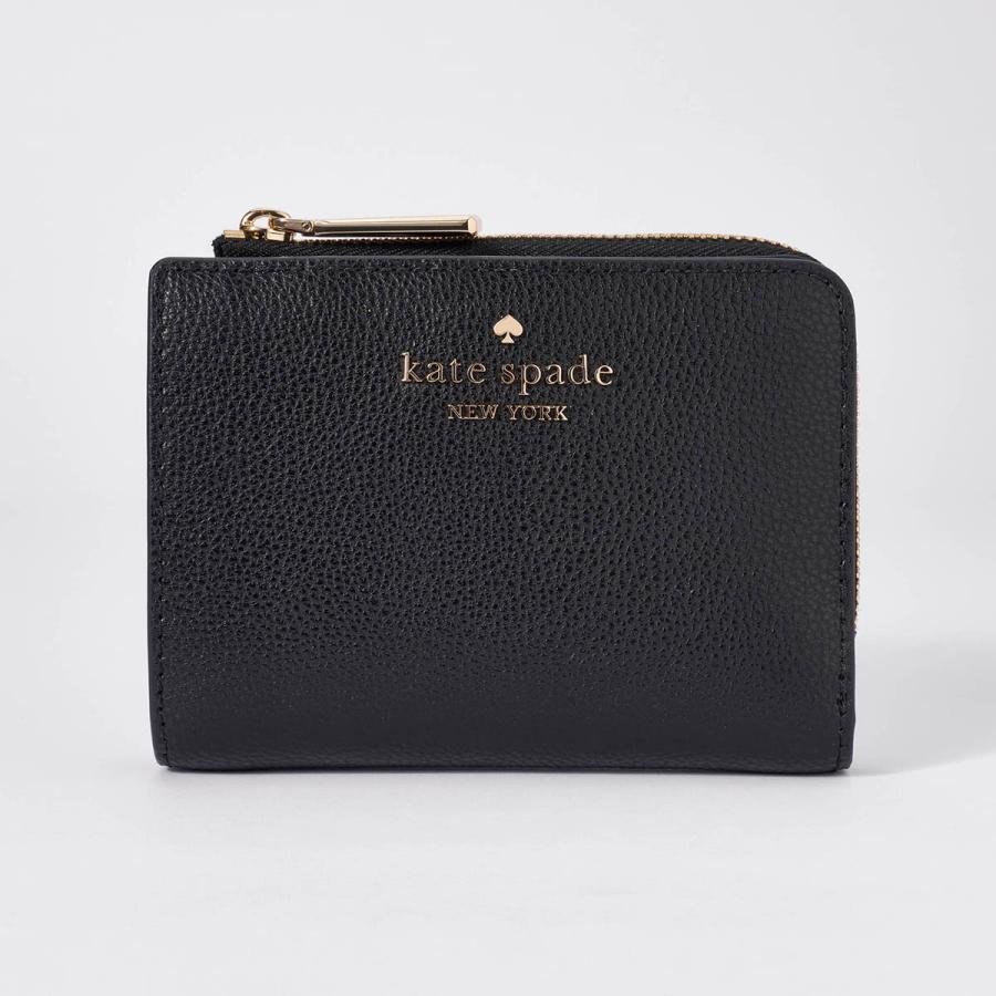 並行輸入 ケイトスペード 2つ折り財布 kate spade ぺブルレザー KN764 001 レディース ブラック 黒 | kate spade NEW YORK